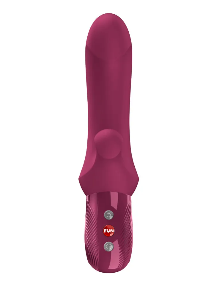 Fun Factory BI STRONIC CURVE – Stoßender Rabbit-Pulsator Rot - Rabbit-Vibrator 3 [full]