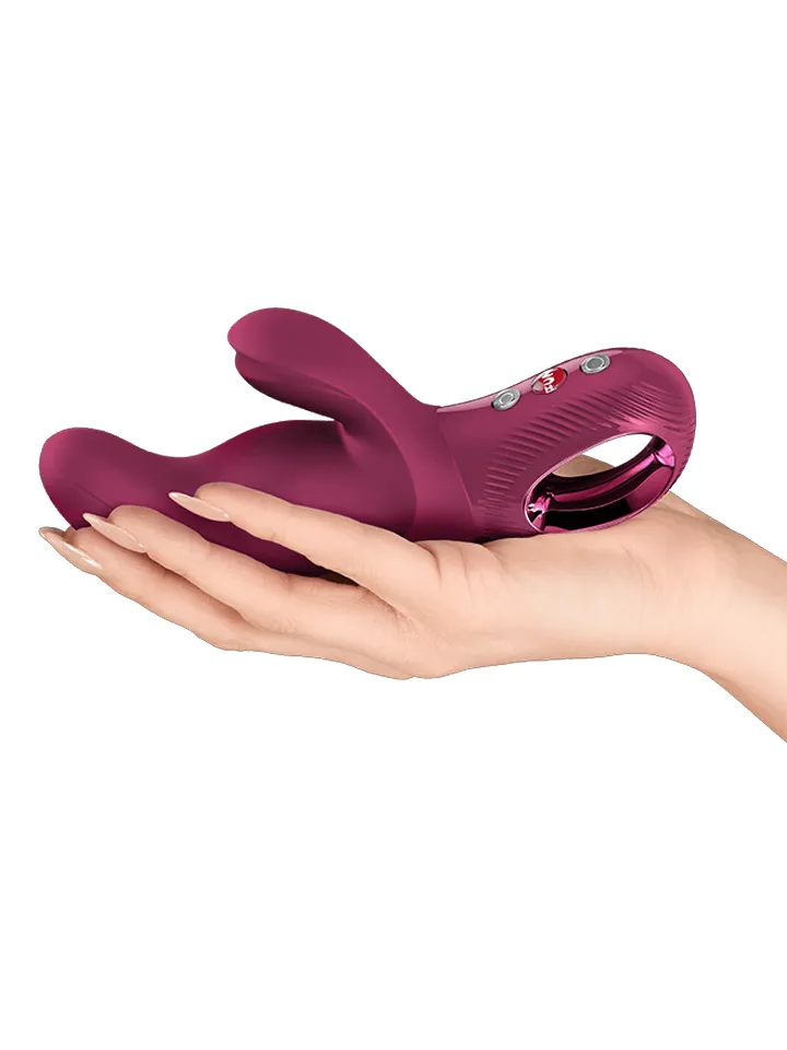 Fun Factory Miss Bi Rabbit Vibrator Wine Red - Rabbit-Vibrator 2 [full]