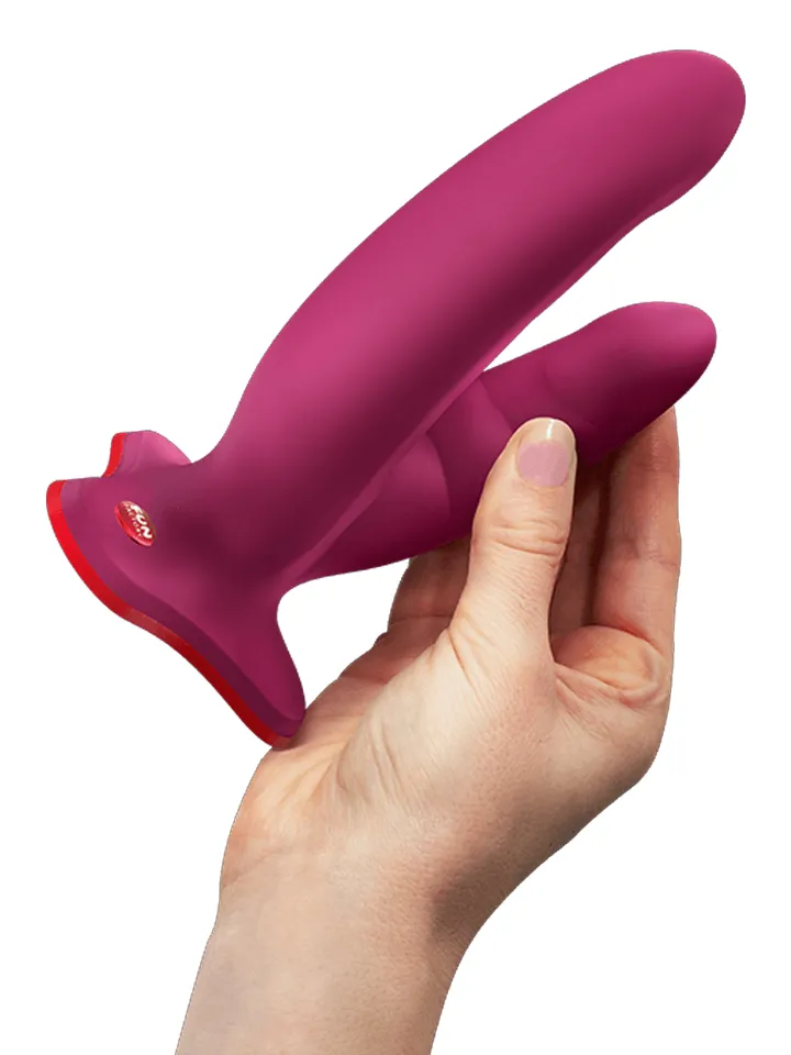 Fun Factory Ryde Double Dildo Wine Red - Doppel-Dildo 3 [full]