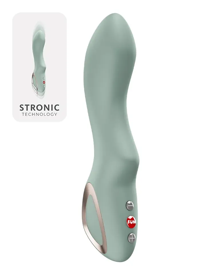 Fun Factory Stronic Dive – Thrusting Pulsator Light Green - G-Punkt-Vibrator 1 [full]