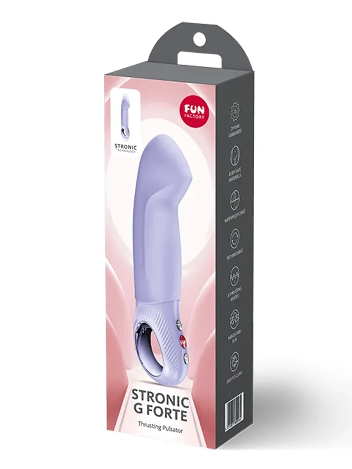 Fun Factory Stronic G Forte Thrusting Pulsator Lila - G-Punkt-Vibrator 4 [full]