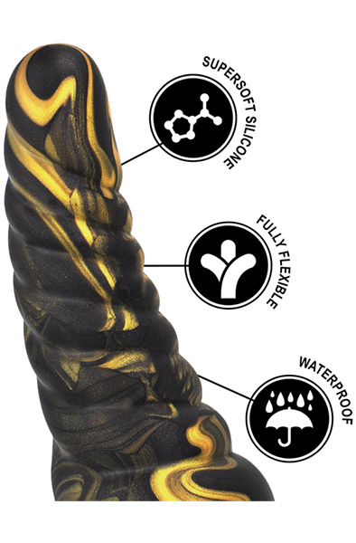 Furias Dildo – Griechische mythologische Kreatur 18 cm - Drachen-Dildo 3