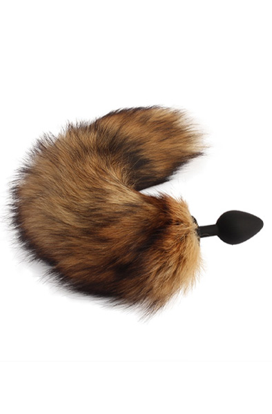 Furry Anal Plug 43 cm - Analplug in Tierform 2