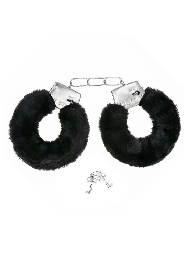 Furry Handcuffs Black - Handschellen 2 [full]