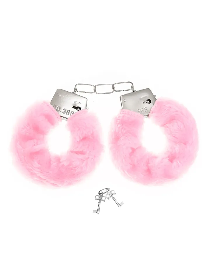 Furry Handcuffs Pink - Handschellen mit Fusseln 2 [full]