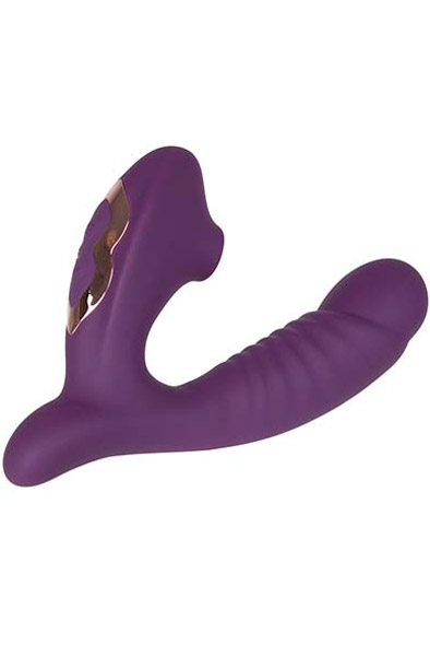 G-Lover 10 Vibrationsmodi mit Klitoris-Sauger Lila - Luftdruck-Vibrator 2