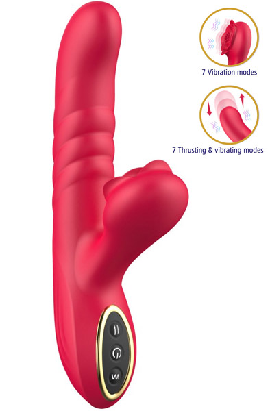 G-Punkt Vibrator mit Stoßfunktion - Rabbit-Vibrator 2