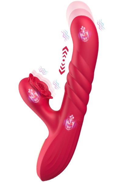 G-Punkt Vibrator mit Stoßfunktion - Rabbit-Vibrator 3