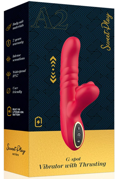 G-Punkt Vibrator mit Stoßfunktion - Rabbit-Vibrator 6