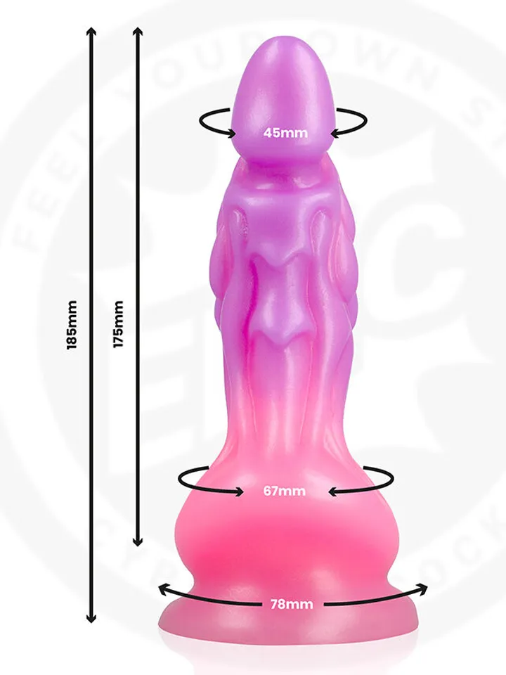 Galatea Lunar Glow Dildo 18,5 cm - Fantasy-Dildo 3 [full]