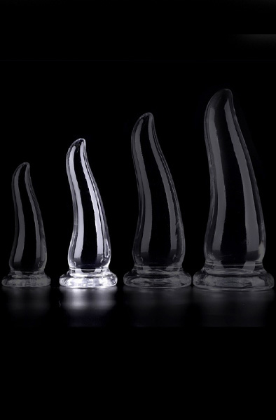 Gazox Transparenter Plug 16,5 cm - XL Buttplug 3