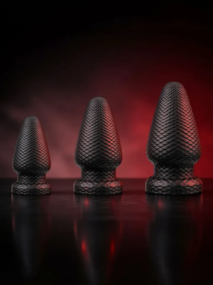 Giant Dragon Butt Plug PVC XXL - XXL-Analplug 3 [full]