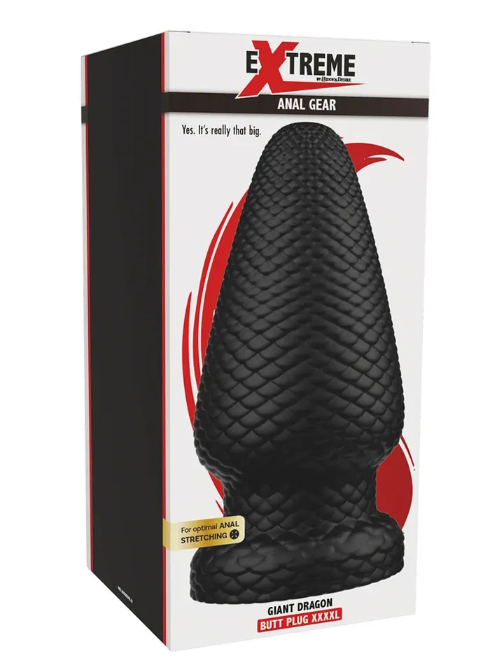 Giant Dragon Butt Plug PVC XXXL - XXL-Analplug 4 [full]