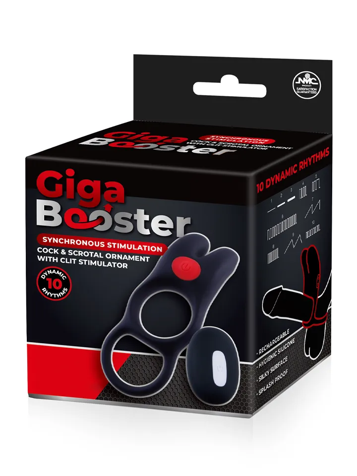 Giga Booster Cock & Scrotal Ring - Vibrierender Penisring 2 [full]