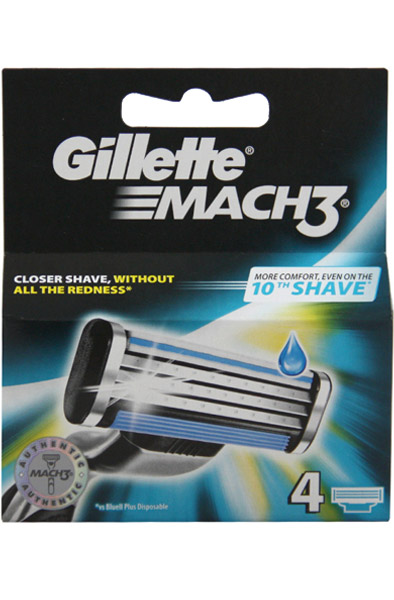 Gillette Mach3 4-pack - Gillette Rasierer 2