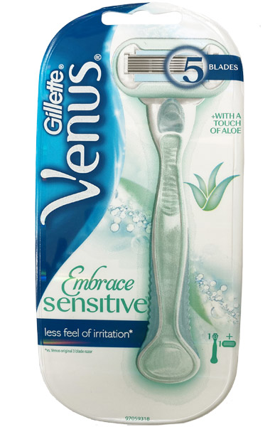 Gillette Venus Embrace Sensitive Razor - Venus Rasierer 2