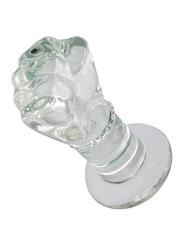 Gode Main Closed Glass Fist 16,5 cm - Fisting Hand 2 [full]