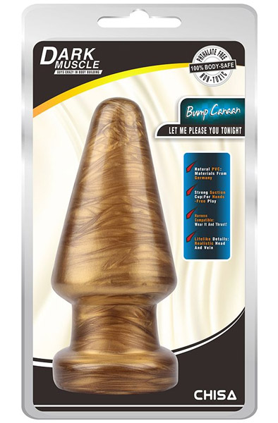 Gold Bump Canaan Plug 17 cm - XL Buttplug 3