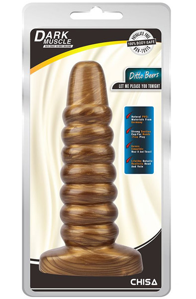 Gold Ditto Beers 23 cm - XL Buttplug 3