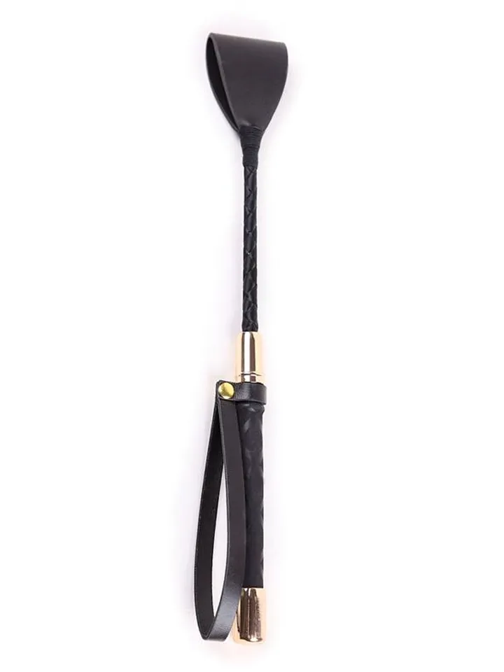 Gold Metal Crop 30 cm - Peitsche 1 [full]