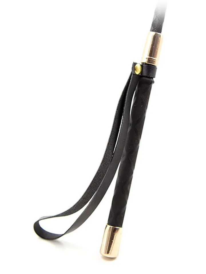 Gold Metal Crop 30 cm - Peitsche 3 [full]