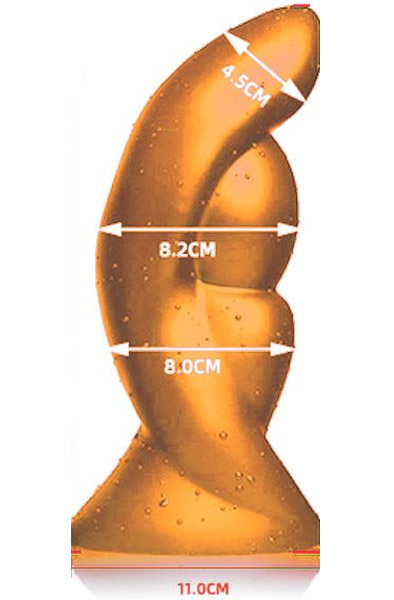 Gold Play Alien XL 24cm Ø8,2cm - Anal-Dildo 2