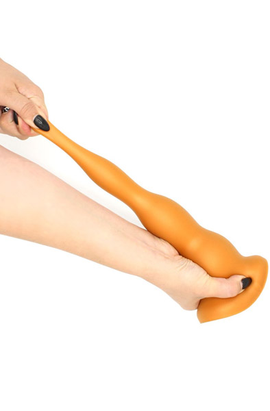 Gold Play Blob Large 20cm Ø9,5cm - Extra dicker Analplug 3