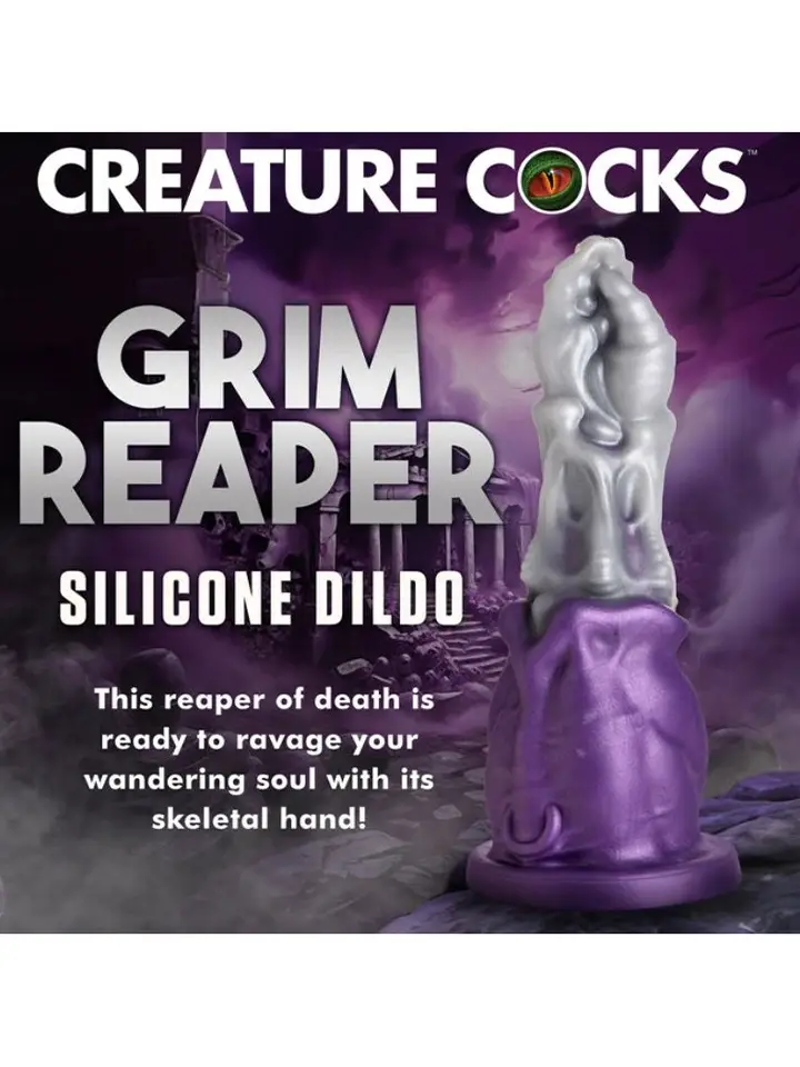 Grim Reaper Silikon-Dildo 23 cm - Drachen-Dildo 3