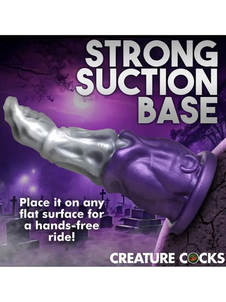 Grim Reaper Silikon-Dildo 23 cm - Drachen-Dildo 5