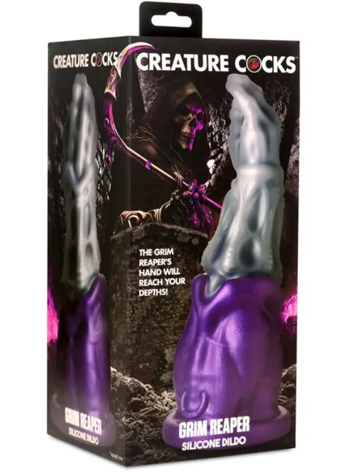 Grim Reaper Silikon-Dildo 23 cm - Drachen-Dildo 6