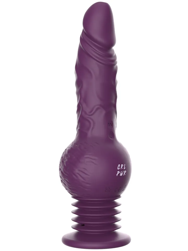 Grlpwr Drillme Thrusting Dildo Vibrator - Vibrierender Dildo 1