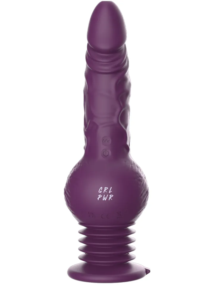 Grlpwr Drillme Thrusting Dildo Vibrator - Vibrierender Dildo 2