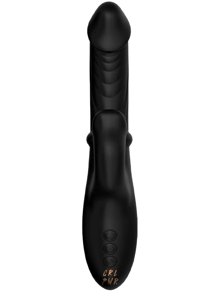 Grlpwr Envy Licking & Thrusting Vibrator - Rabbit-Vibrator mit rotierender Zunge 5