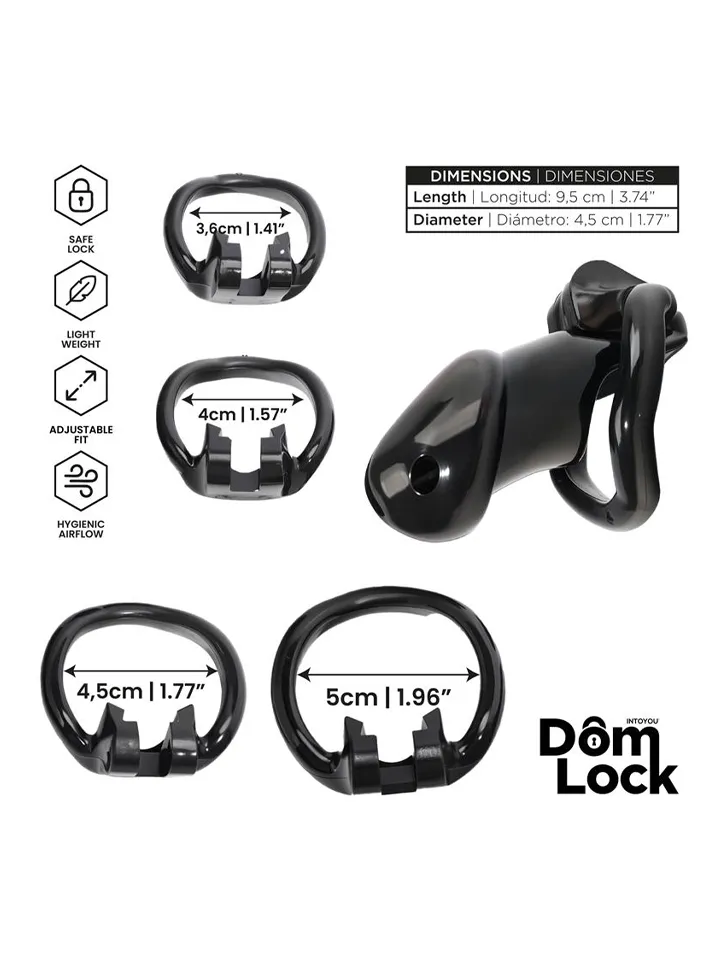 Guard Chastity Cage With Internal Lock Medium - Keuschheitskäfig 2 [full]