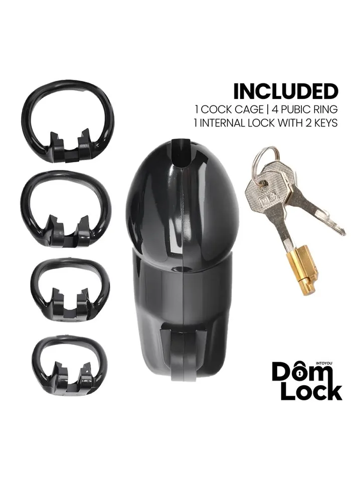 Guard Chastity Cage With Internal Lock Medium - Keuschheitskäfig 3 [full]