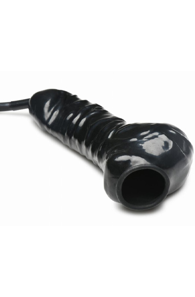 Guzzler Realistic Latex Penis Sleeve With Hose - Penishülle 3