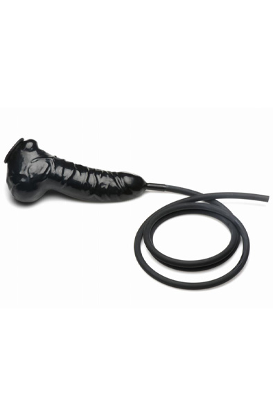 Guzzler Realistic Latex Penis Sleeve With Hose - Penishülle 4