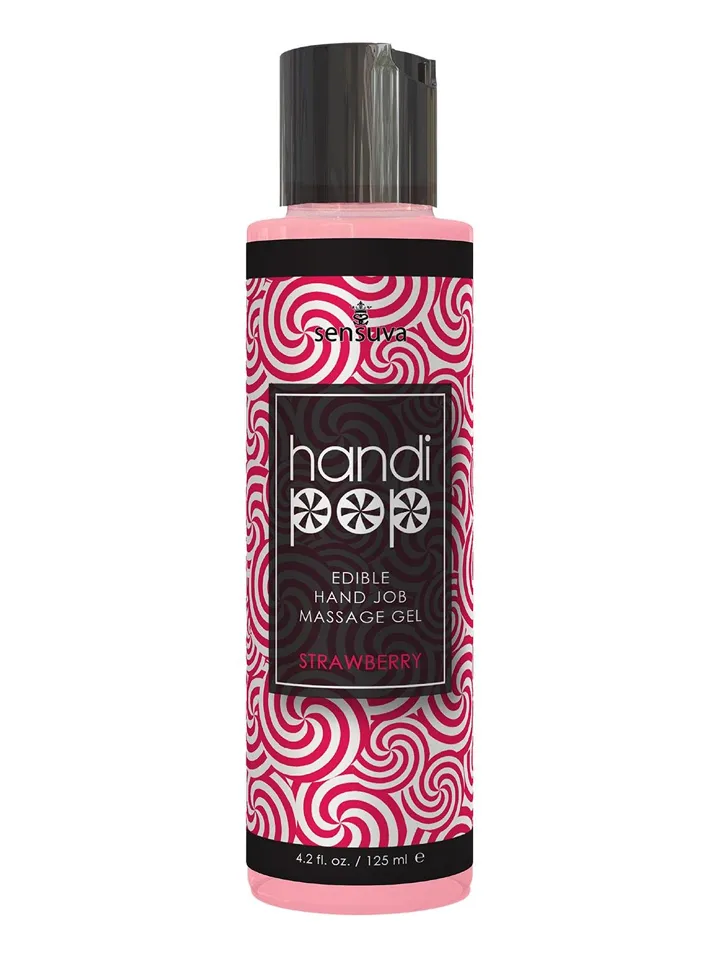 Hand Job Massage Gel Strawberry 125 ml - Wichse schöner 1 [full]