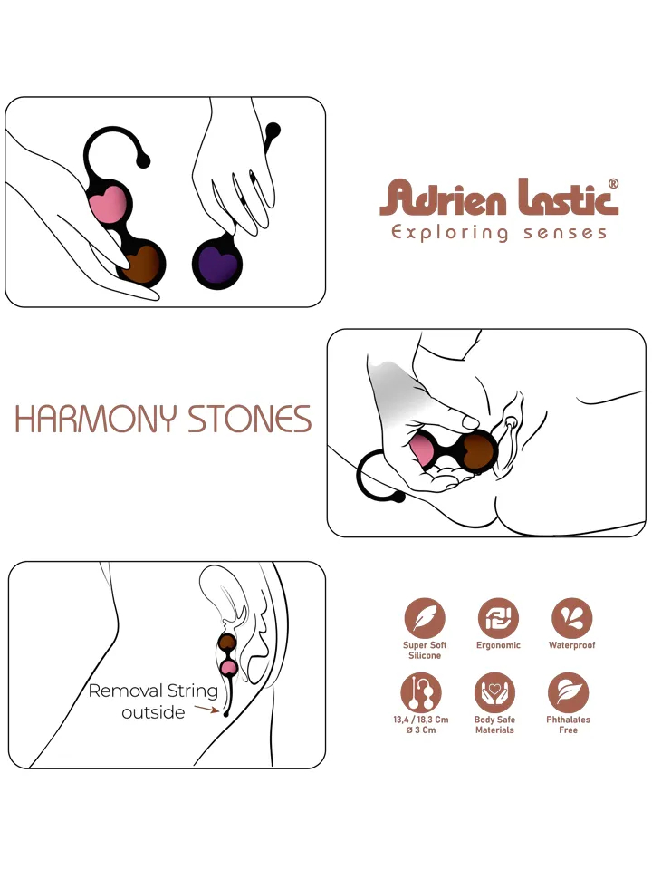 Harmony Stones Kegel Balls - Knipballs & Geisha-Bälle 4