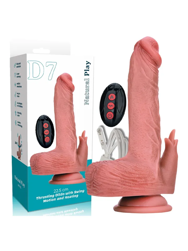 Heated Thrusting & Rotating Dildo With Clitoral Stimulation - Vibrierender Dildo 7 [full]