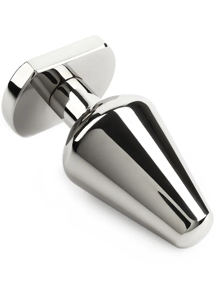 Heavy Steel Butt Plug Medium - Analplug aus Metall 2