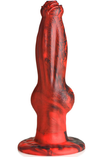 Hel-Wolf Stoß- & Vibrationsdildo 22 cm - Drachen-Dildo 5