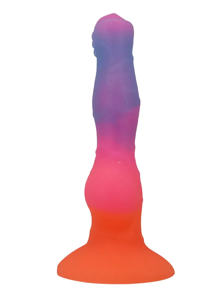 Hercules Rippled Monster Silikon-Dildo 21,5 cm - Drachen-Dildo 2 [full]