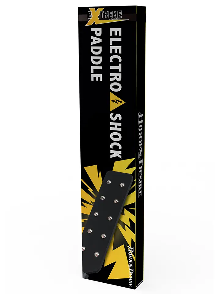 Hidden Desire Extreme Elektro-Paddel - Spanking-Paddel 4