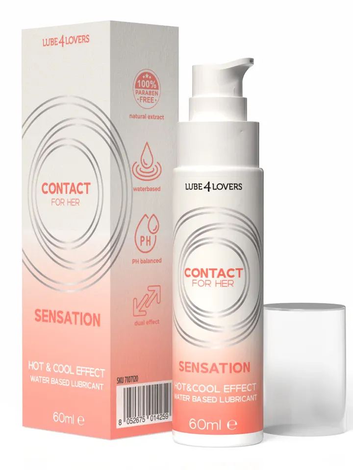 Hot & Cool Effect Lubricant 60 ml - Gleitmittel auf Wasserbasis 2 [full]