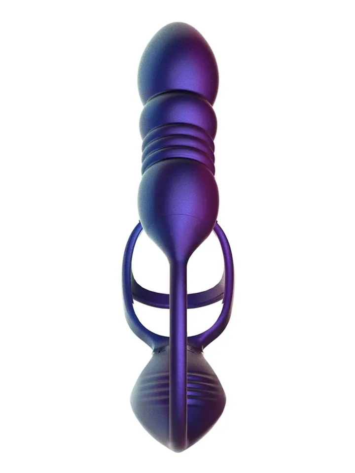 Hueman Deep Impact Cock & Ball Ring - Prostatavibrator mit Penisring 2 [full]