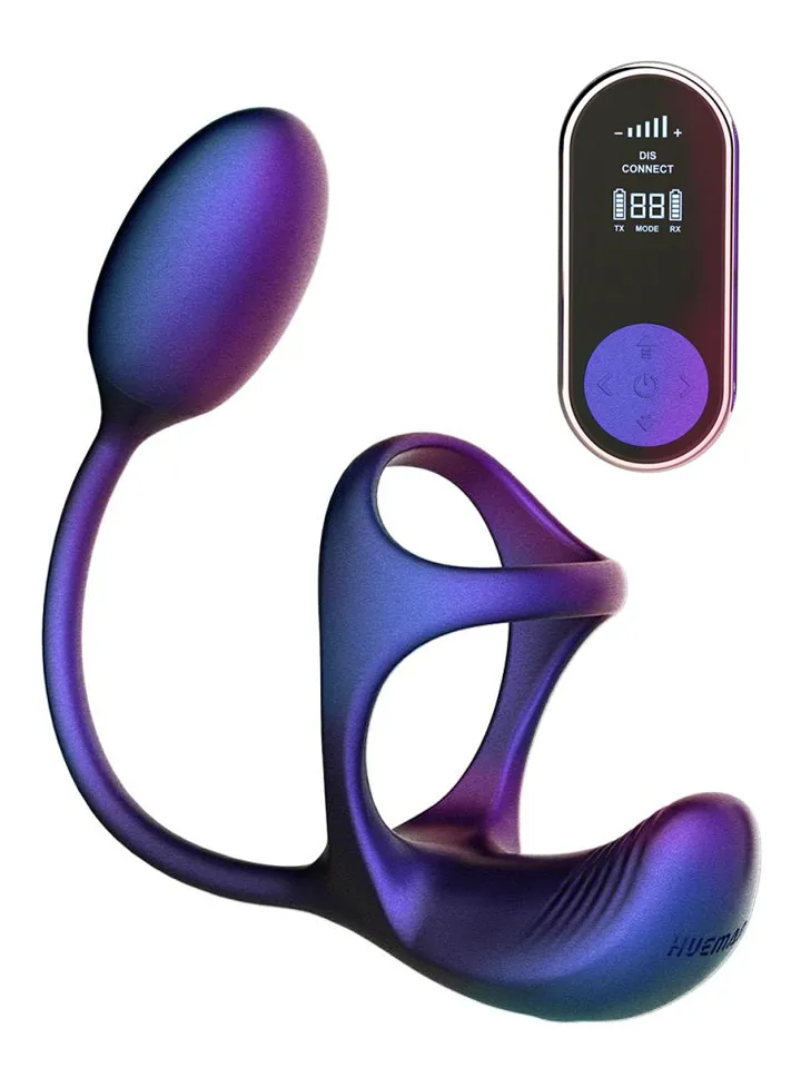 Hueman Halo Orbit Cock Ring - Prostatavibrator mit Penisring 1 [full]