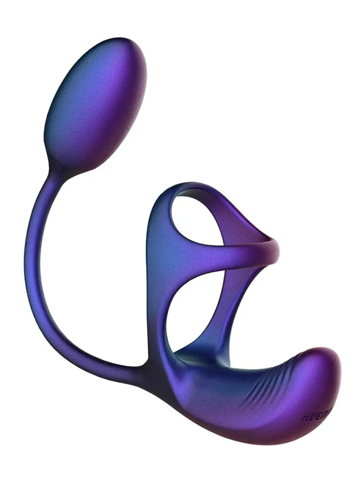 Hueman Halo Orbit Cock Ring - Prostatavibrator mit Penisring 4 [full]