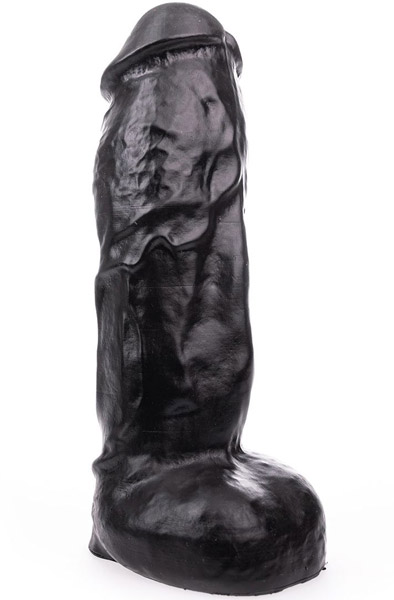 HUNG System Zac XL Black 32,5 cm - Extra dicker Anal-Dildo 2