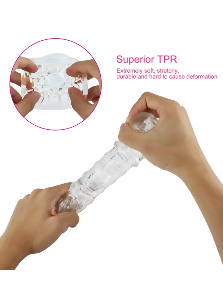 Ice Girl Textured Sensation Stroker - Stroker 4 [full]